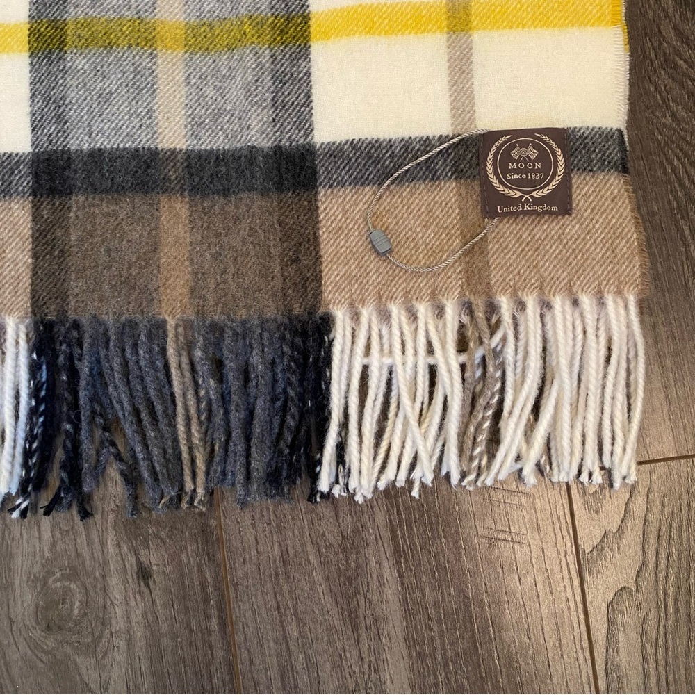 Moon Merino merino wool scarf made in British isles since 1837‎ 100% pure merino - Picture 8 of 8